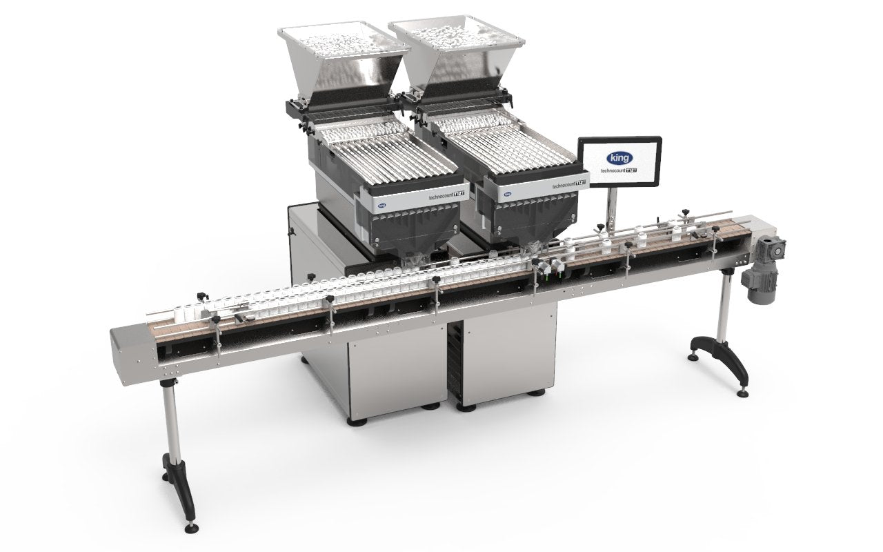 Double Lane Tablet Counting Machine King Technocount T12T | C.E.King ...